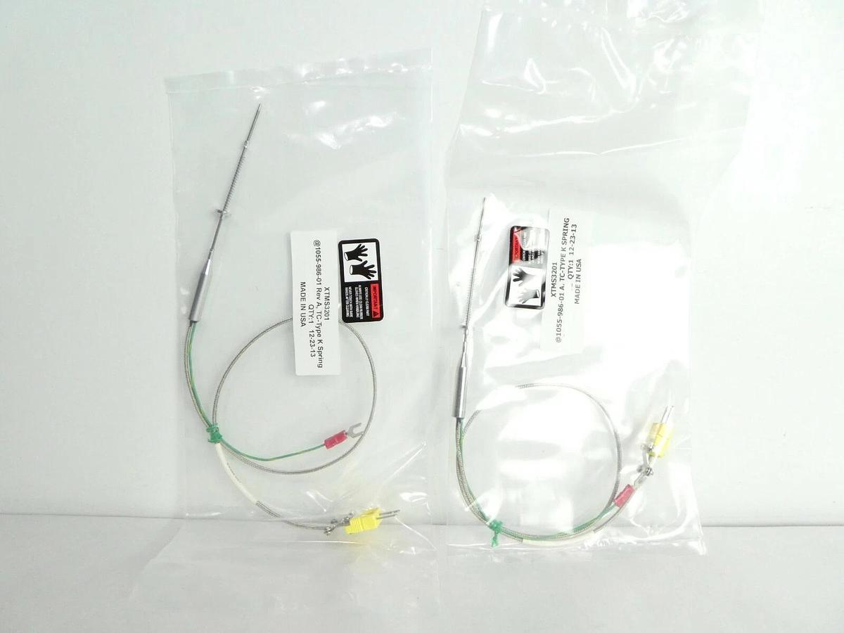 ASM 1055-986-01 TC-Type K Spring XTMS3201 Reseller Lot of 2 New Surplus