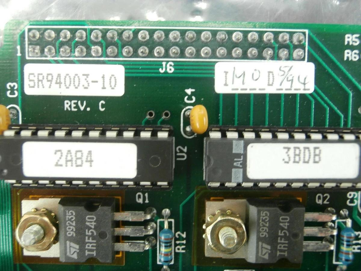 Used Kensington Laboratories 4000-60048 SBC I/O Piggy Back Board PCB Used Working