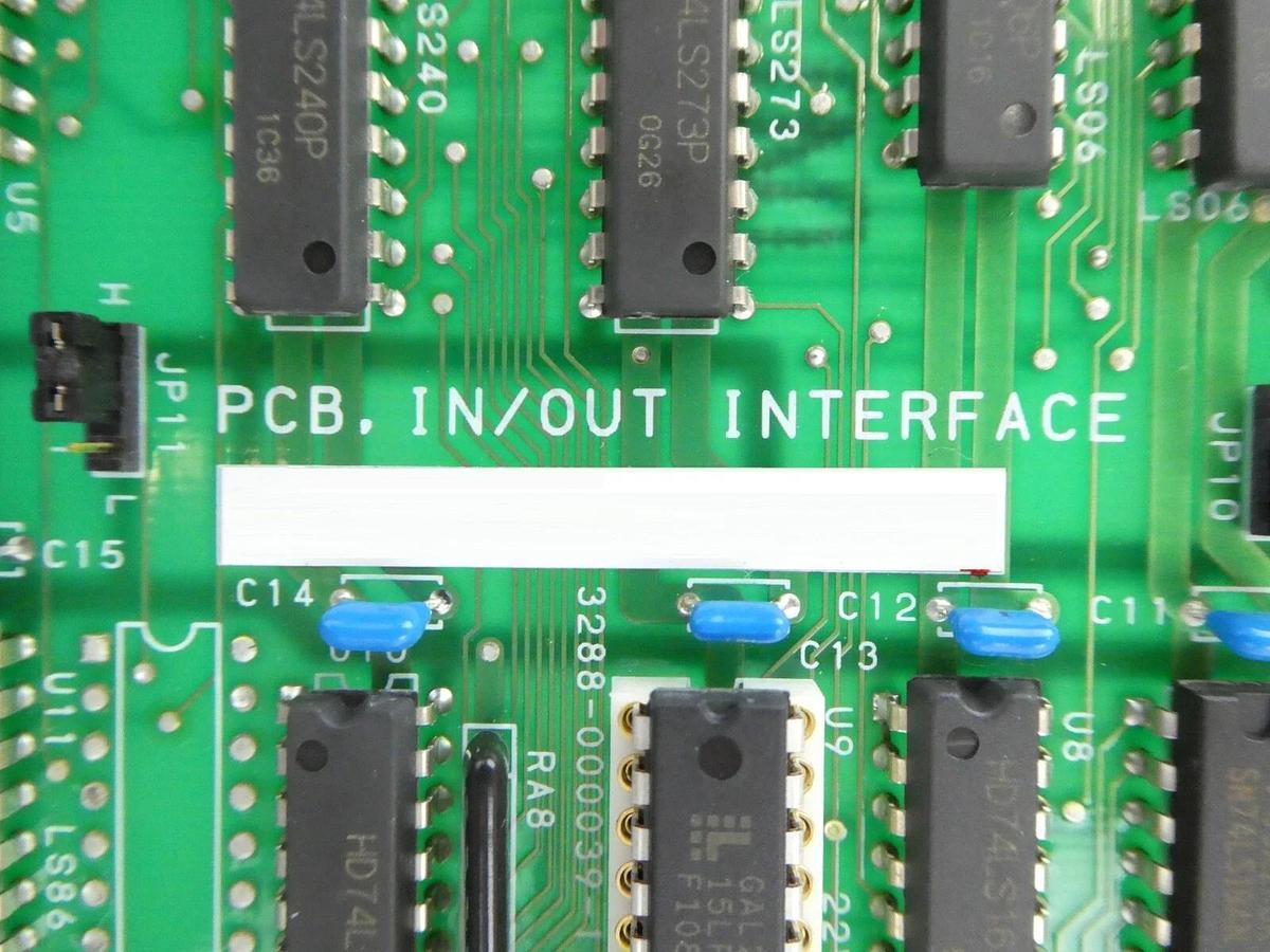 Used TEL Tokyo Electron 3281-000174-14 I/O Interface PCB Card 3208-000174-13 Working