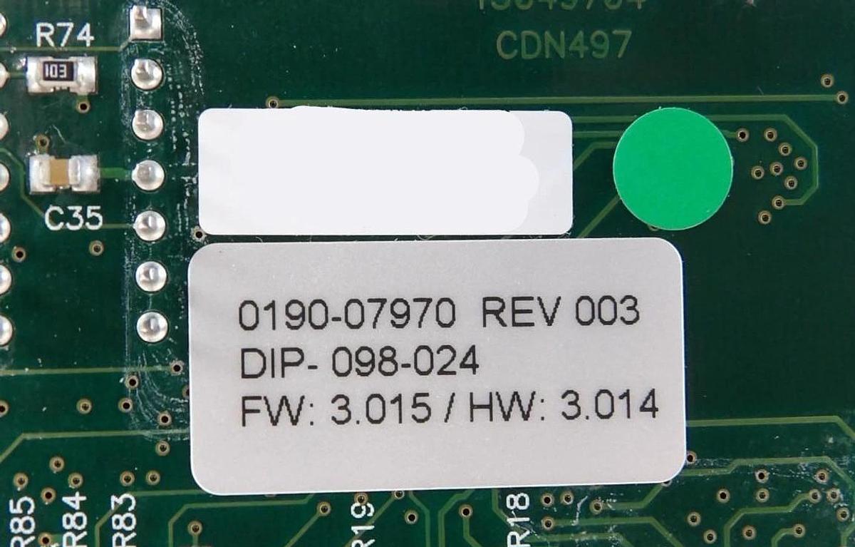 Used MKS Instruments CDN500-19 Producer SE CH Interlock Module PCB Card AMAT 0190-079