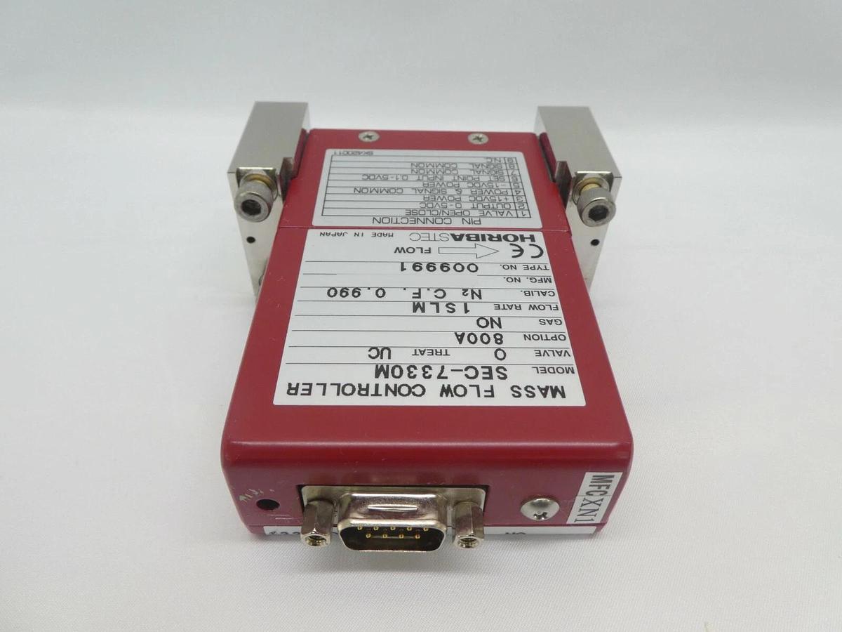 Used Horiba STEC SEC-7330M Mass Flow Controller MFC SEC-7330 1 SLM NO Working Surplus
