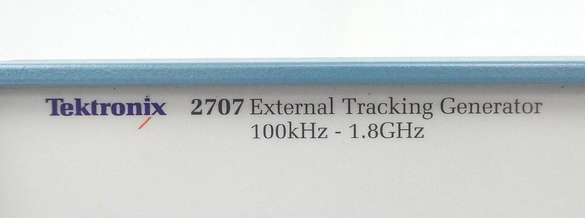 Used Tektronix 2707 External Tracking Generator 100kHz-1.8GHz Surplus Spare