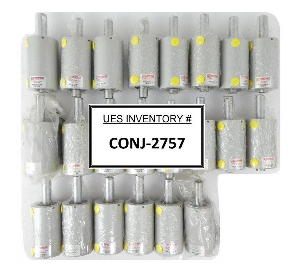Compact ARFHD138X134 Pneumatic Air Cylinder Mattson 400-00457-00 Lot of 22 New