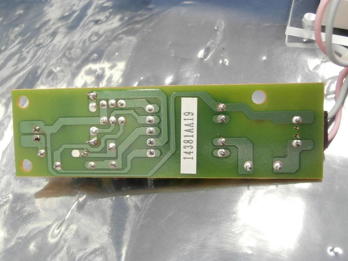 Used Hiranuma Sangyo D850536 Operator Interface Keypad LCD Panel PCB Assembly AS-200