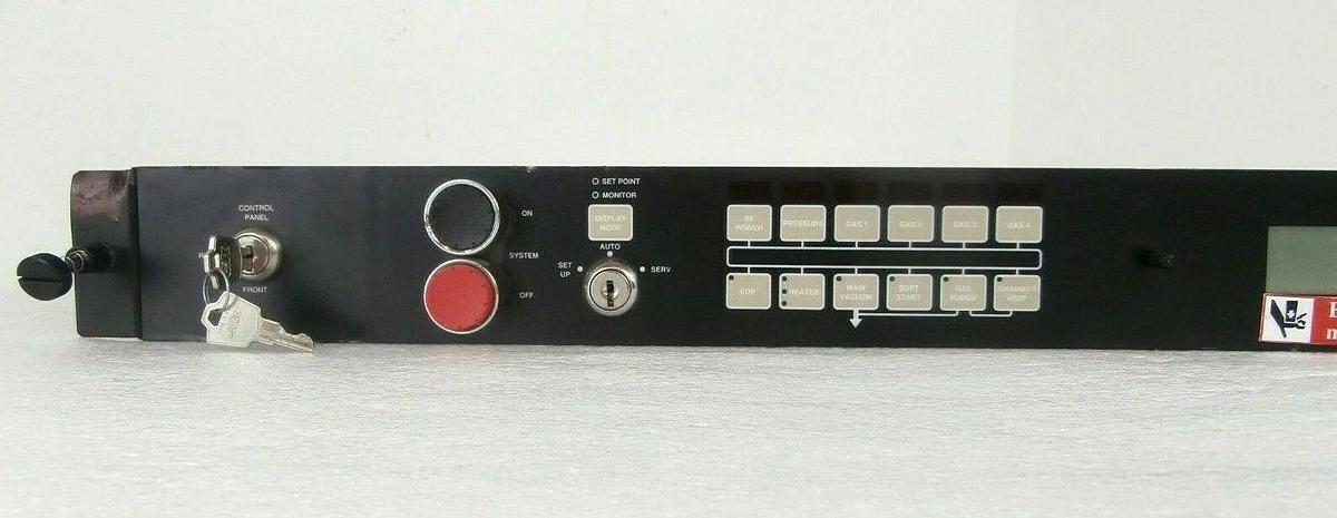Used GaSonics A95-107-01 Loadlock Rear Panel Display Assembly Novellus Working