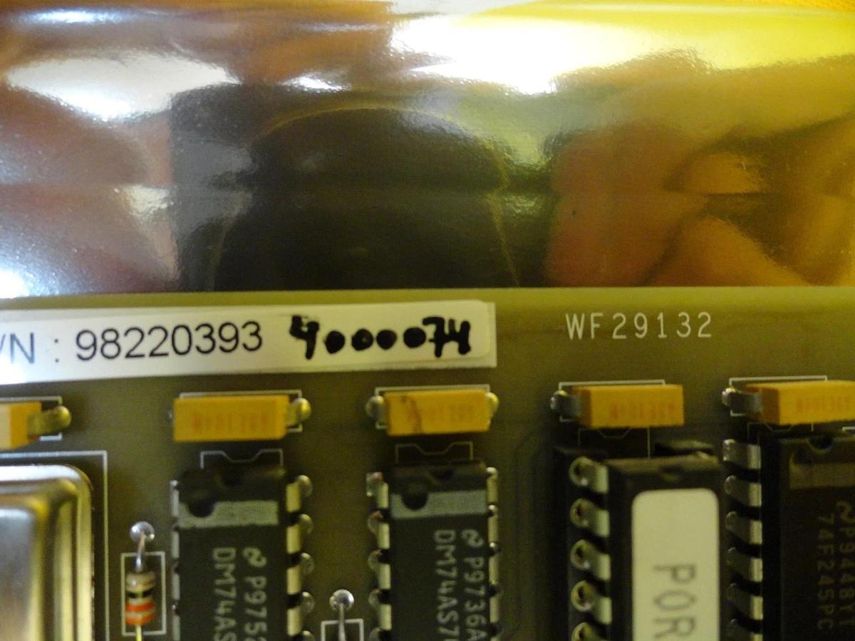 Used Orbot WF29132 WFRECORDER 4000074 PCB Card AMAT WF 736 DUO Broken Pull Tab Used