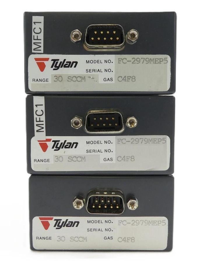 Used Tylan FC-2979MEP5 Mass Flow Controller MFC Reseller Lot of 10 Working Surplus