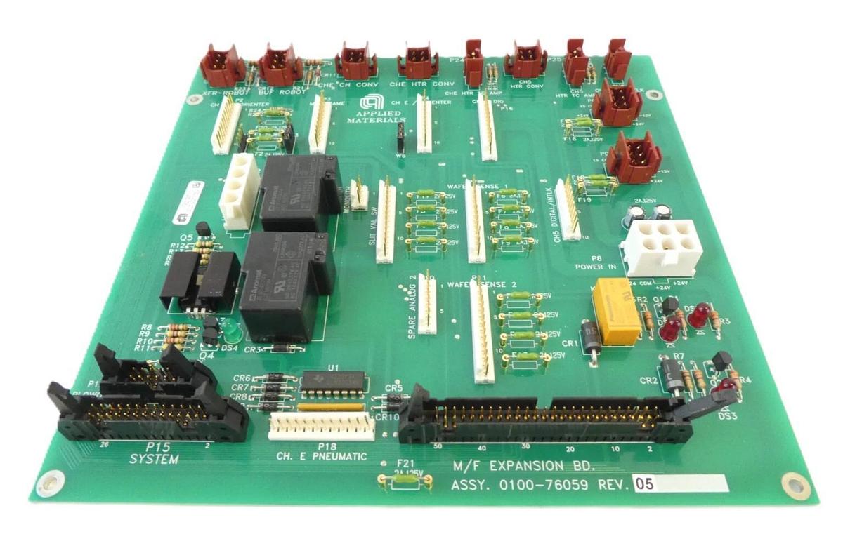 Used AMAT Applied Materials 0100-76059 M/F Expansion PCB Working Surplus