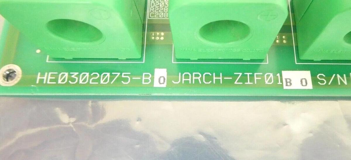 Used Yaskawa Electric JARCH-ZIF01 Linear Motor PCB HE0302075-BO Nikon NSR Working