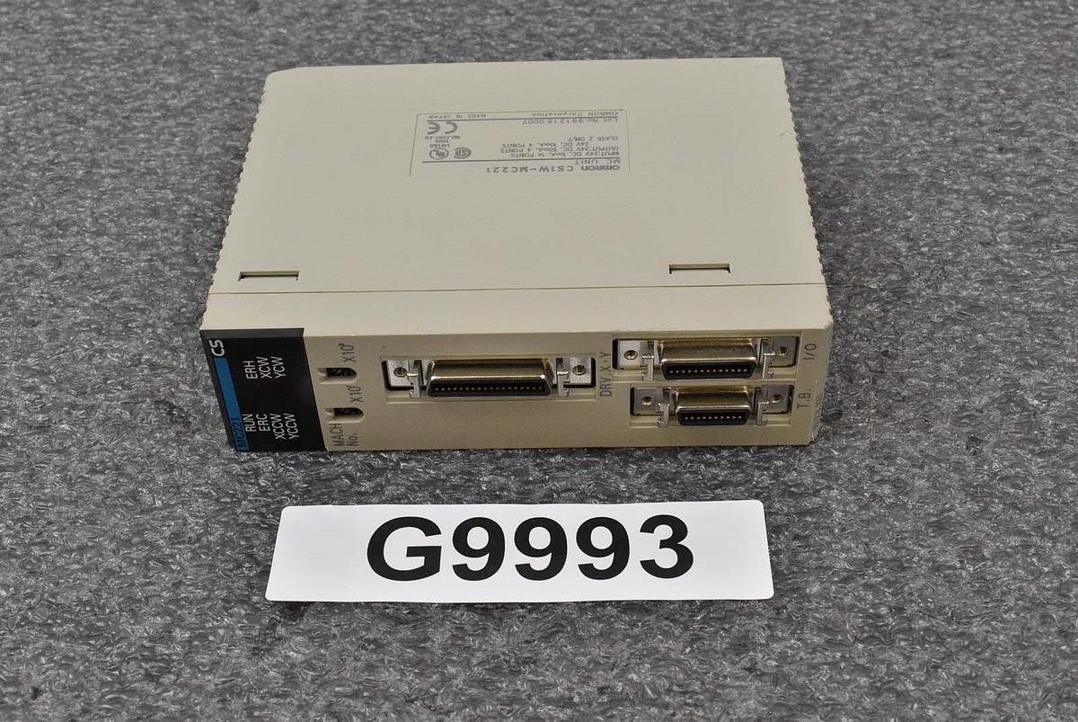 Used Omron CS1W-MC221 MC Unit 24v DC
