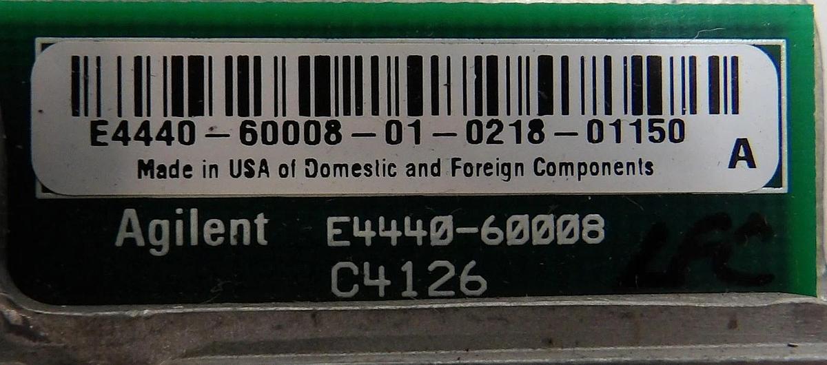 Used Agilent E4440-60008 Sampling OSC/Lo Synth PCB Card E4440-60009 E4440A Surplus