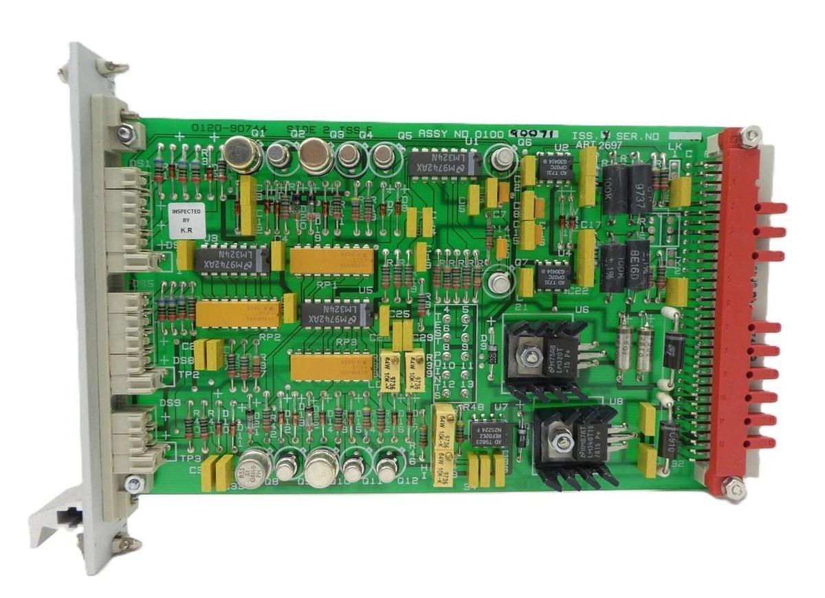 Used AMAT Applied Materials 0100-90071 Cryo Pump Temperature Monitor PCB Card Working