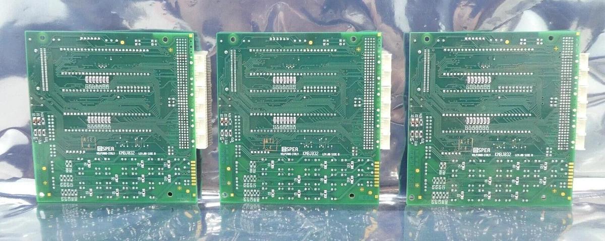 Used SPEA KMBJ032 Sector 2-3-4 Process Interface PCB EL.LEV.A Lot of 3 Working Spare