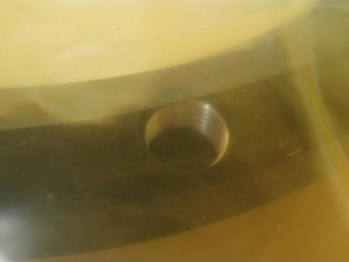 Refurbished Metron U-715-330000-090-D Aluminium Al Gas Injection Ring Refurbished