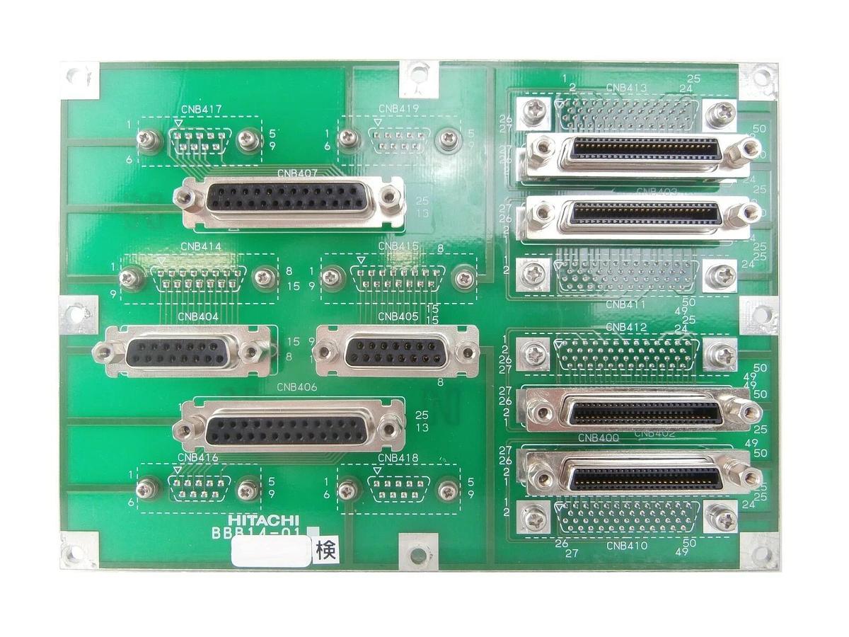 Used Hitachi BBB14-01 Backplane Board PCB M-712E Shallow Trench Etcher Working