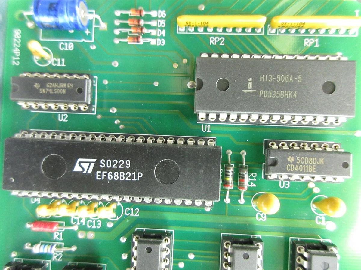 Used ASM Advanced Semiconductor Materials 2890224-21 Processor PCB Card Rev. A Used