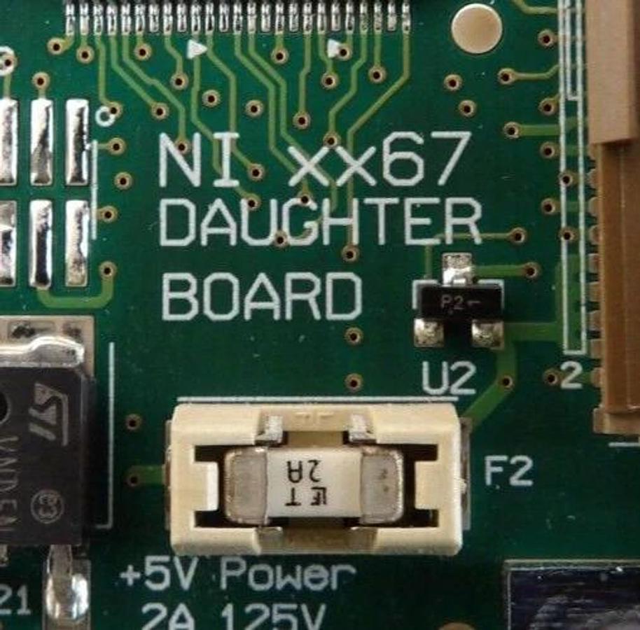 Used National Instruments NI PXI-2567 64-Channel Relay PCB Card PXI-CA3 PXI-1045