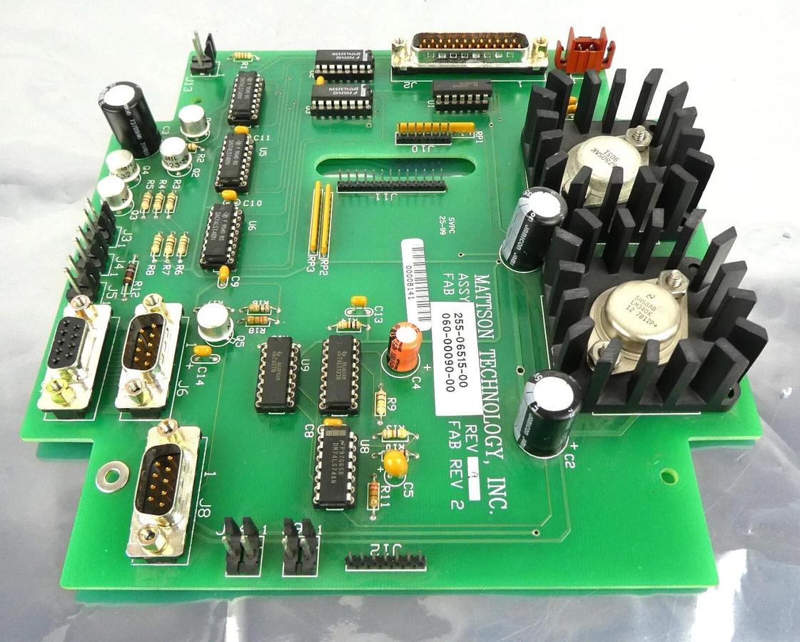Used Mattson Technology 255-06515-00 Operator Interface PCB 060-00090-00 Working