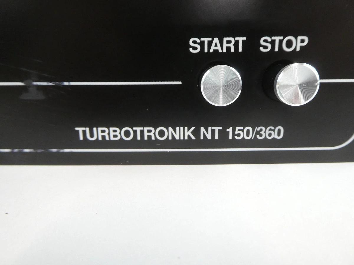 Used TURBOTRONIK NT 150/360 Leybold 85472-5 Turbomolecular Pump Controller Turbo
