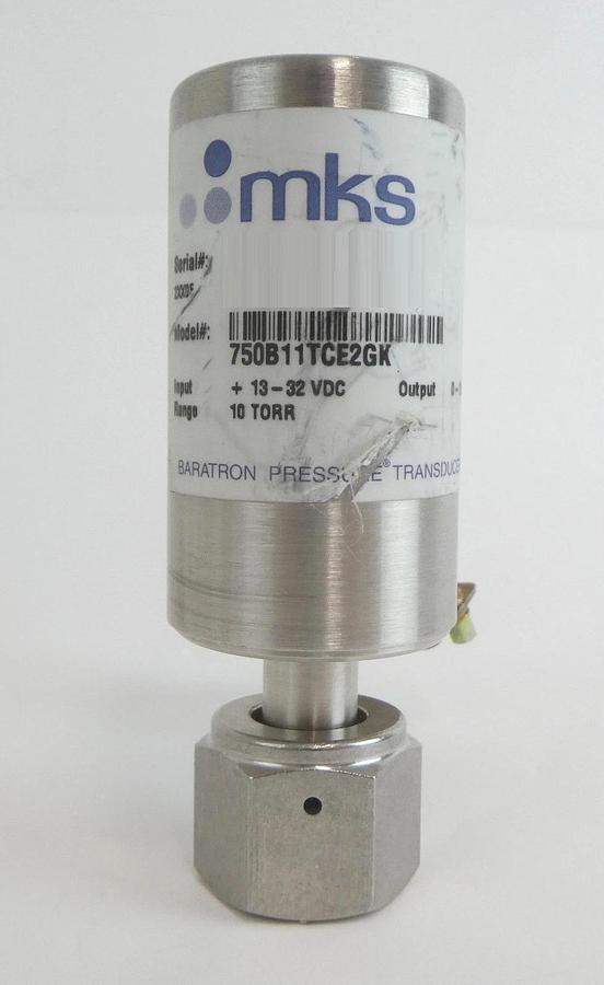 Used MKS Instruments 750B11TCE2GK Baratron Pressure Transducer Lot of 3 Working
