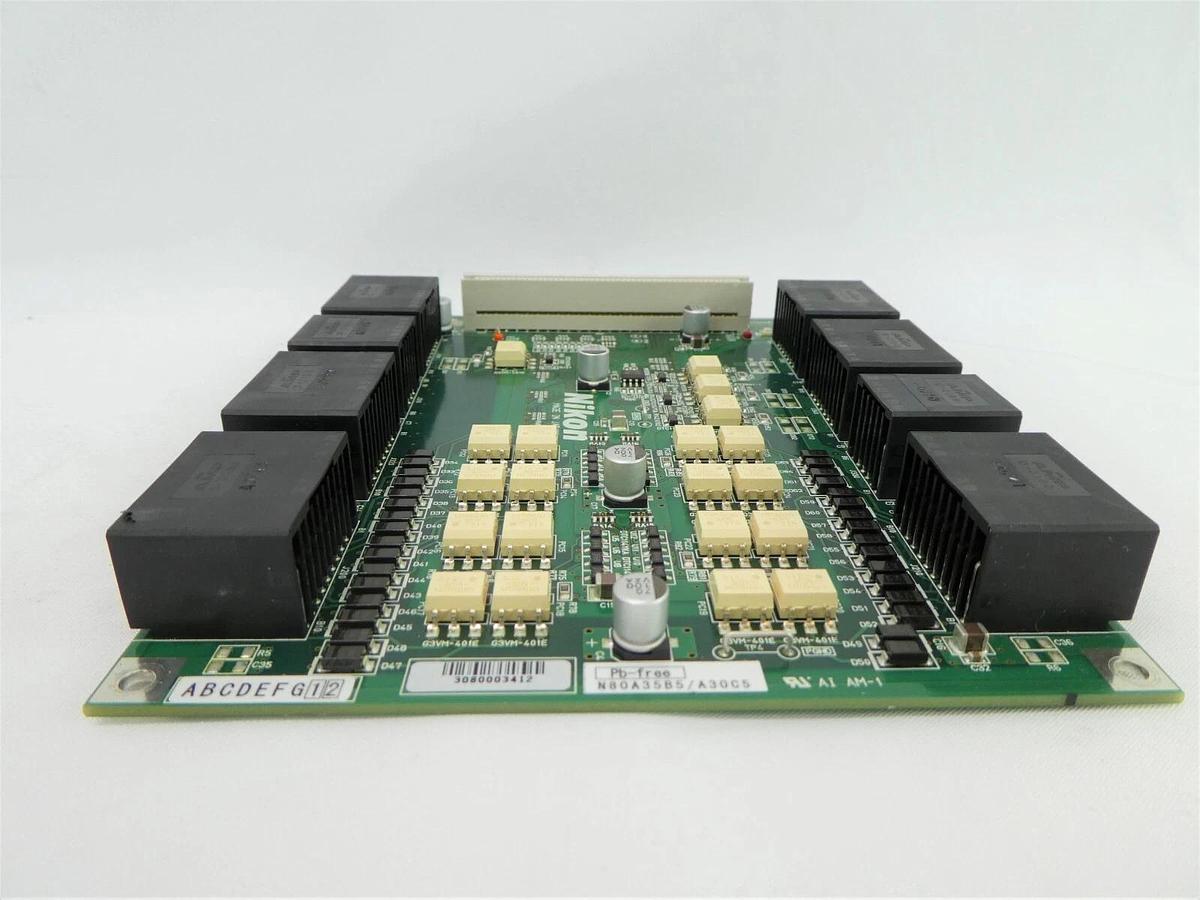 Used Nikon 4S025-081 Interface PCB Board ALG-ILM-CTL2.1-2 Nikon NSR Series Working