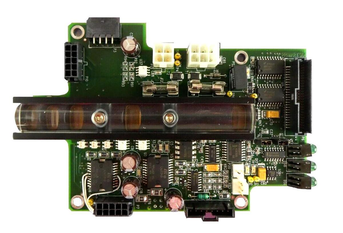 Used Brooks Automation 002-7501-02 Acrylic Rail PCB 002-7502-02 Assembly Working