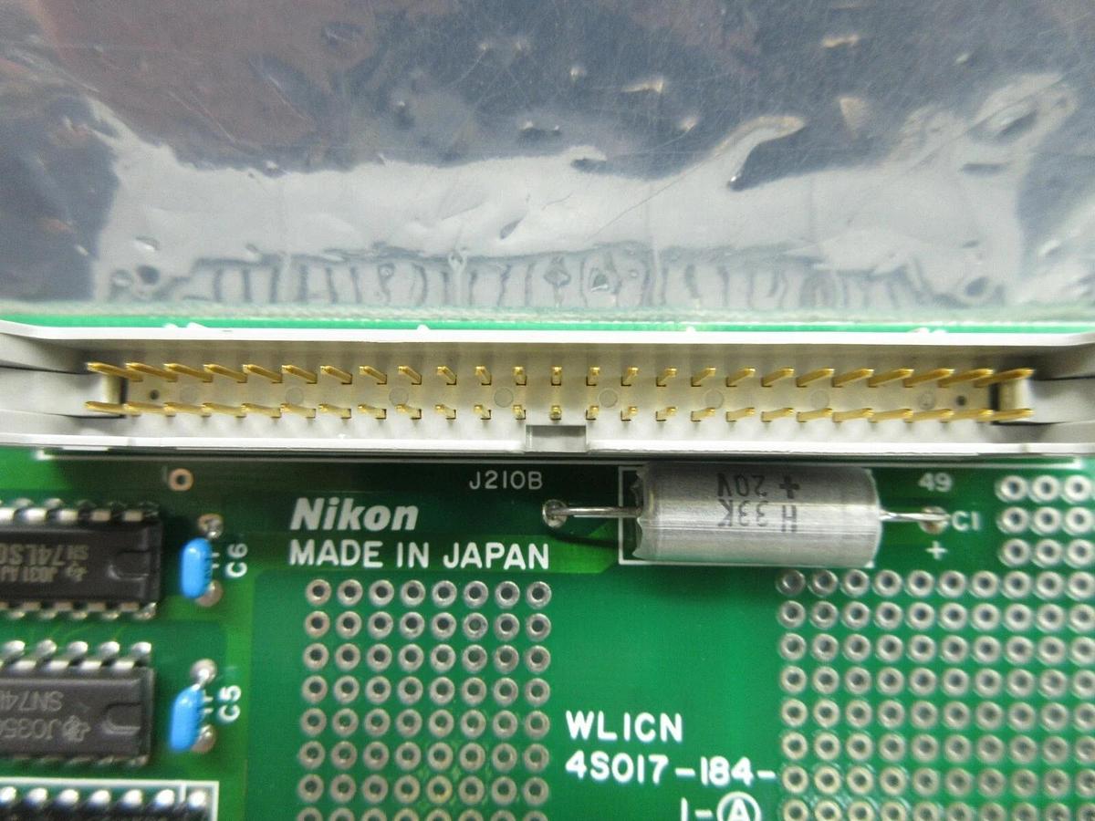 Used Nikon 4S017-184-1-Ⓐ Interface Board PCB WLICN NSR-1755G7A Step-and-Repeat Used
