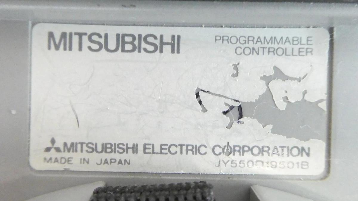 Used Mitsubishi Electric JY550D19501B Robot Programmable Controller Working Surplus