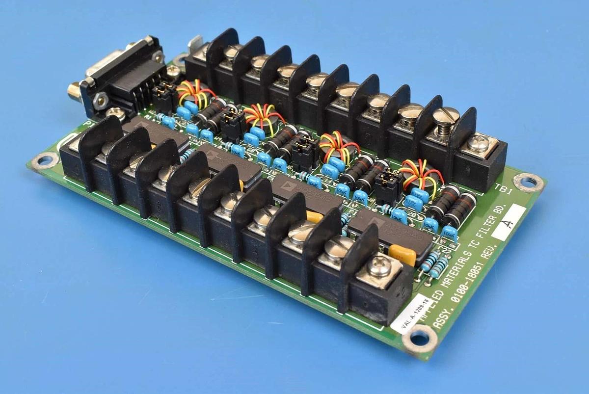 Used Applied Materials 0100-18051 PCB TC Filter Board
