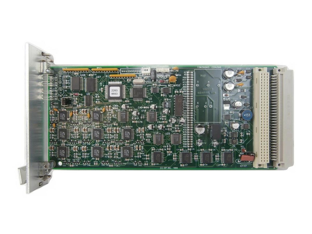 Used DIP 15039603 DeviceNet Analog I/O PCB Card CDN396 AMAT Applied Materials Working