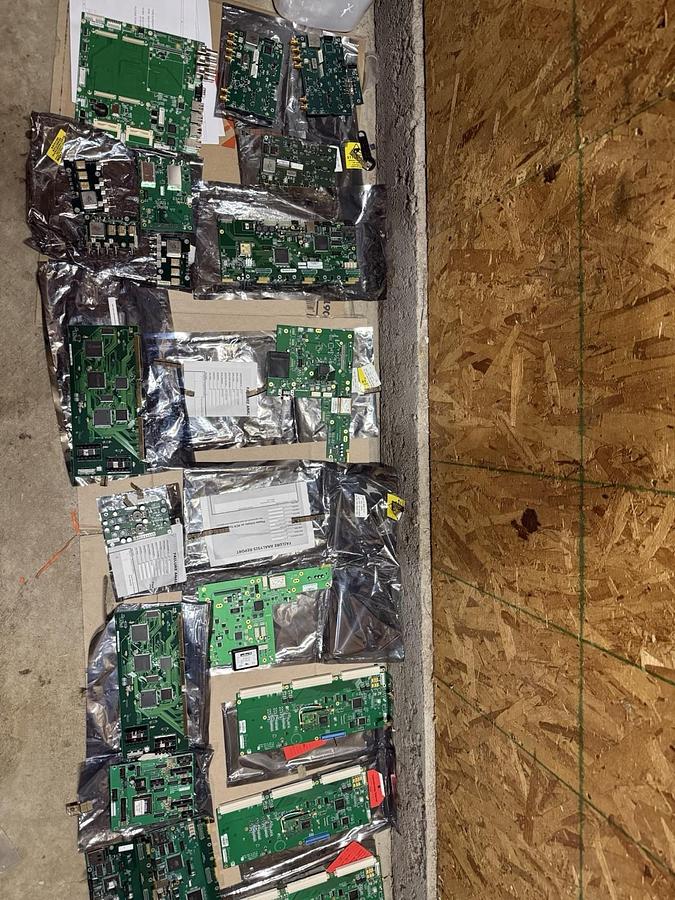Used Alcatel P0326E3 Frequency Board Turbomolecular Pump PCB J001520 Working Surplus