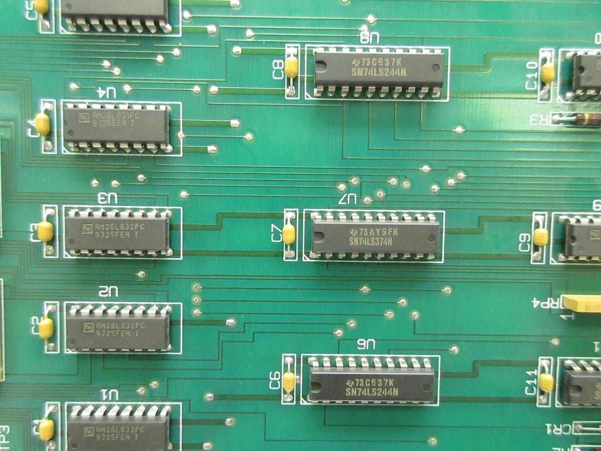 Used Perkin-Elmer 851-8552-004 Processor PCB Card Rev. F SVG ASML 90S Used Working