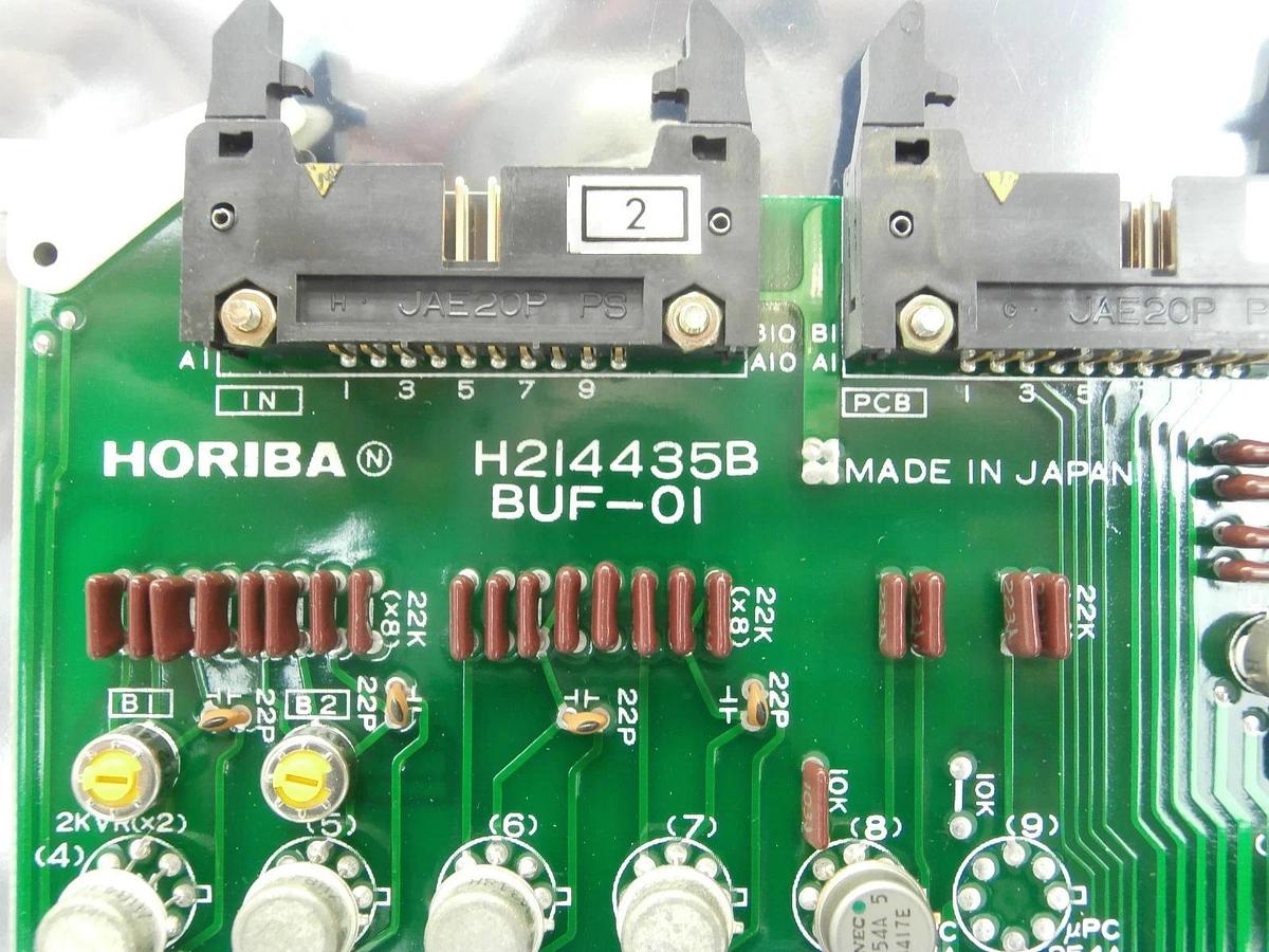 Used Horiba H214435B Buffer Board PCB Card BUF-01 PD-201A Used Working