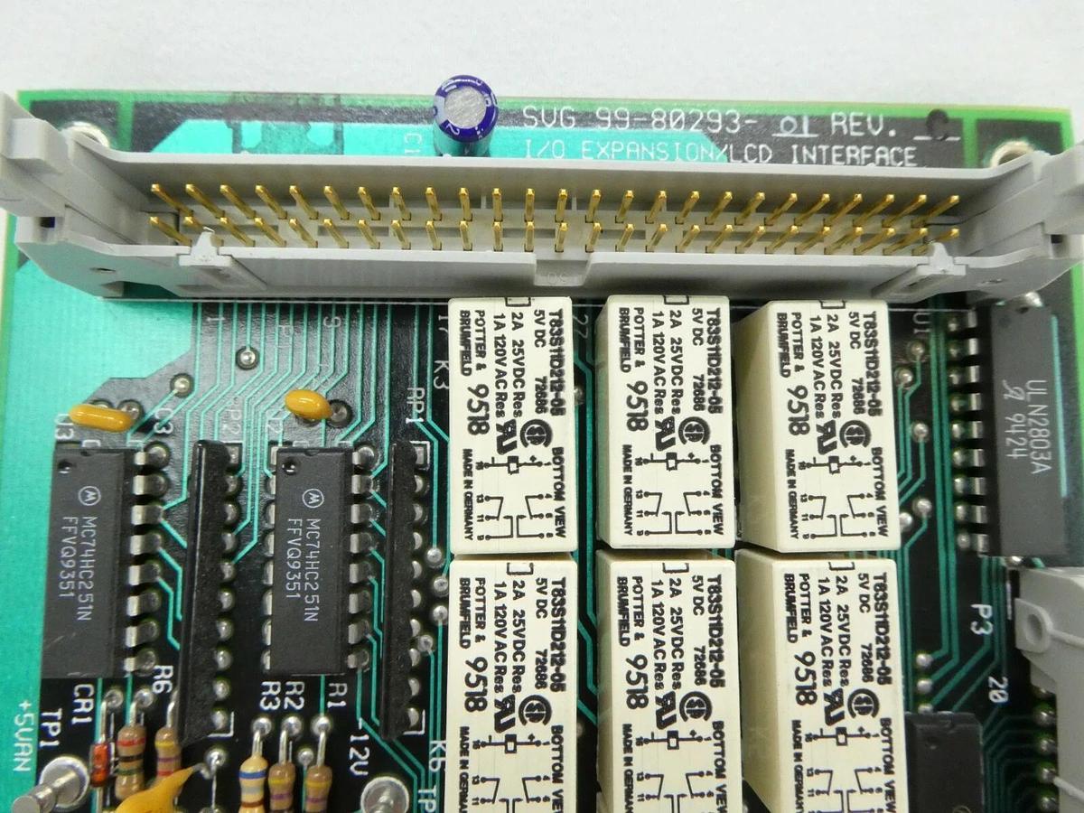 Used SVG Silicon Valley Group 99-80293-01 I/O Expansion/LCD Interface PCB Rev C Spare