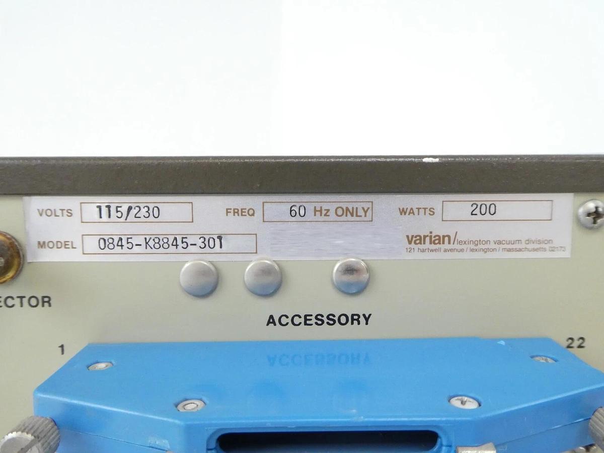 Used Varian Semiconductor Equipment 0845-K8845-301 Vacuum Ionization Gauge 845 Spare