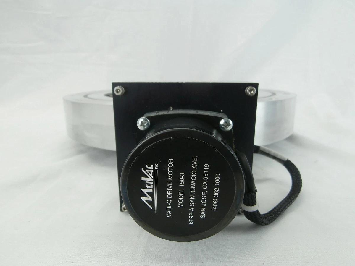 Used MeiVac CVQ-250-ISO-U-SM Aluminium Radial Vane VARI-Q Throttle Valve Used Working