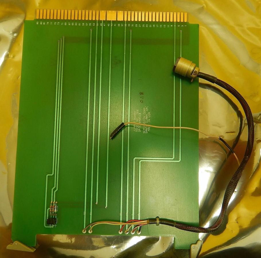 Used Semifusion 260 Jumper Board PCB Card Ultratech UltraStep 1000 Used Working