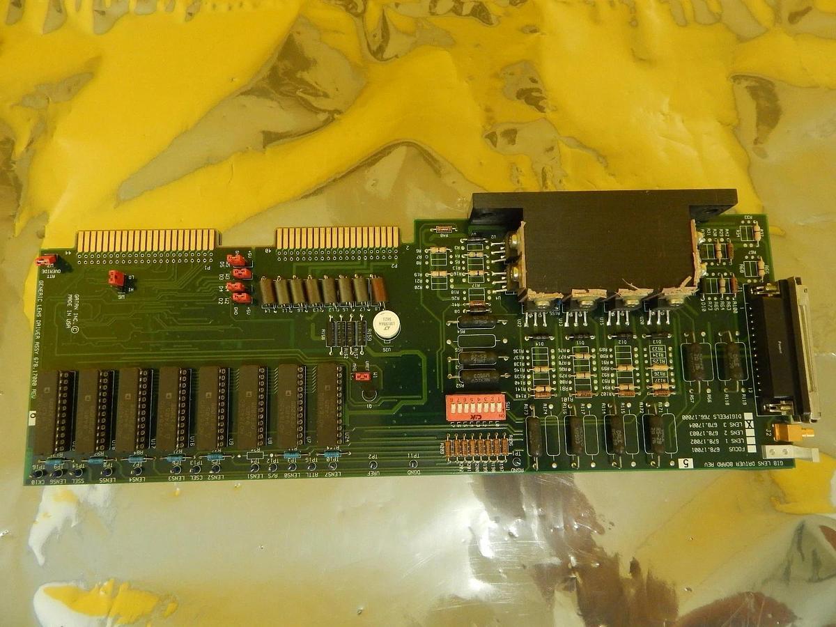Used Gatan 678-17004 GIB Lens Driver LENS 3 PCB Card Rev. 5 JEOL JEM-2010F Used