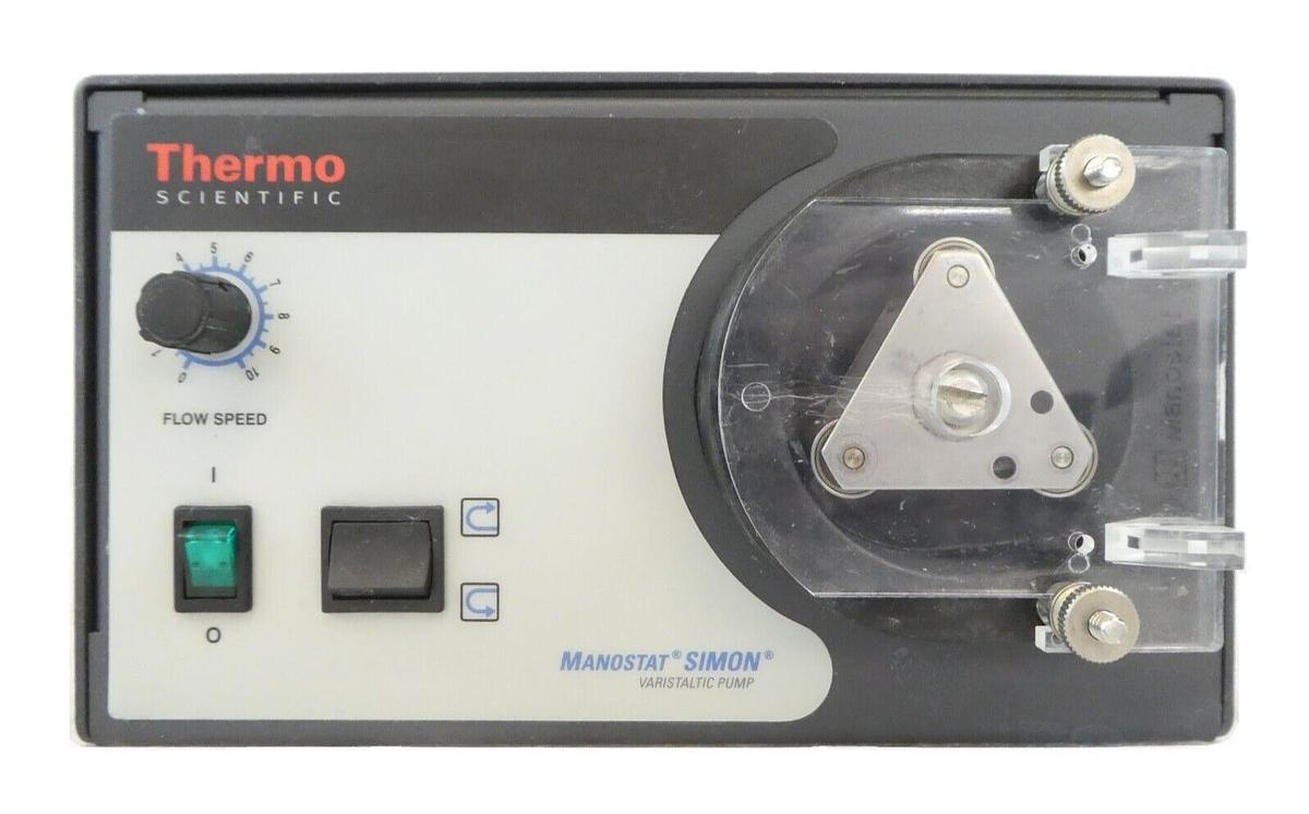 Used Thermo Scientific 73-310-000 Varistaltic Variable-Speed Manostat SIMON Working