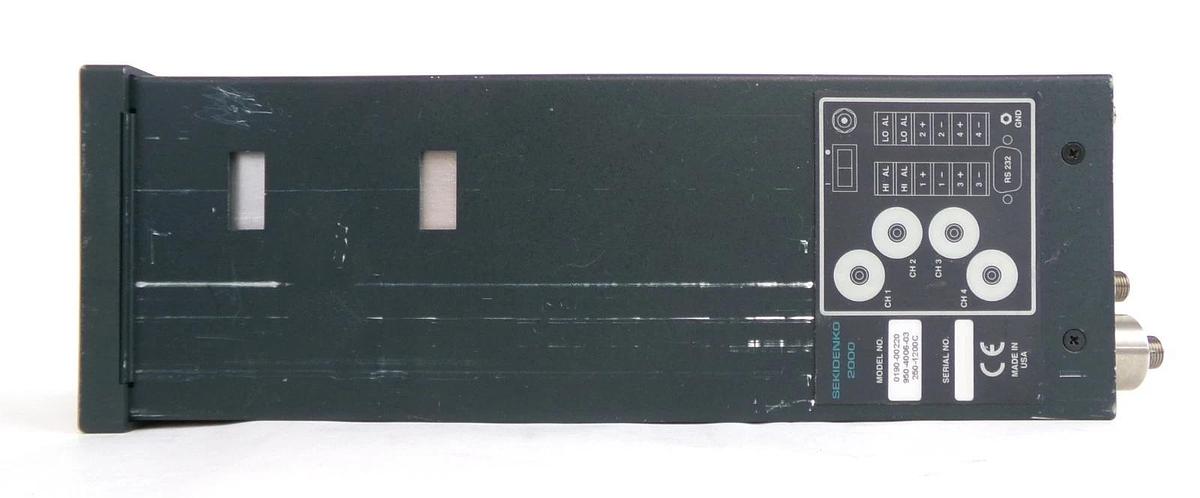 Used Sekidenko 950-4006-03 3-Channel Optical Fiber Thermometer 2000 Working