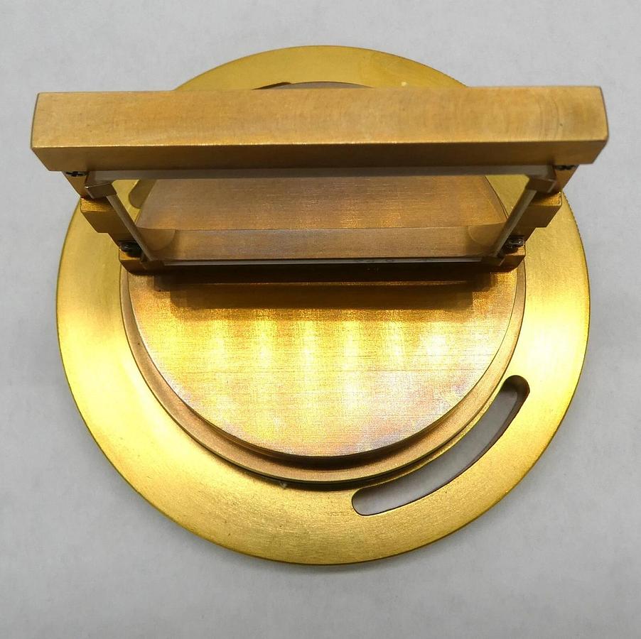 Used Nikon Fixed Fold Mirror Optical Lens Assembly NSR Series System Working Surplus