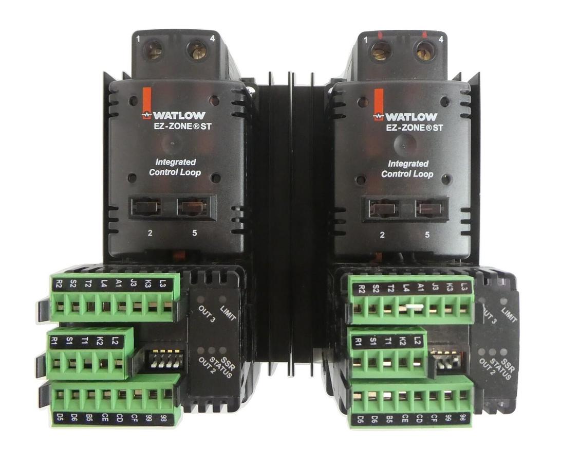 Used Watlow STCL-F3AS-CAHA STDL-F3AD-CAHB Loop Controller EZ-ZONE Lot of 2 Working