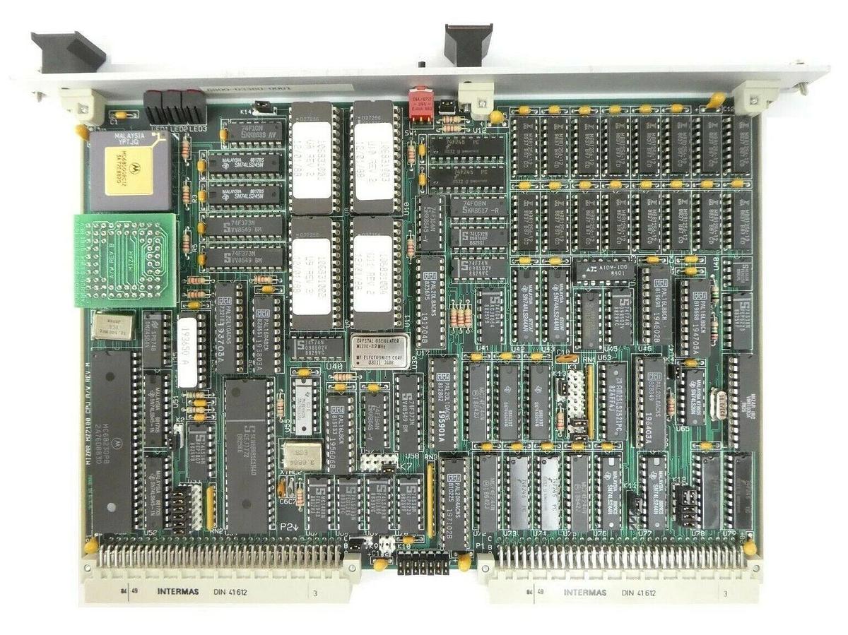 Used Mizar MZ7100 7100 CPU Processor VMEBus PCB Card ASM 6800-03340-0007 Working