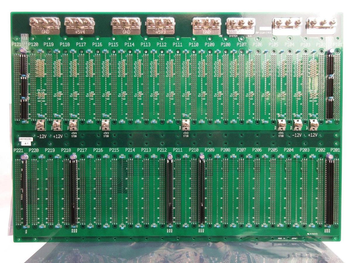 Used Nikon Precision RBP-21WH-I/NIK VME System Bus Backplane Board PCB NSR Working