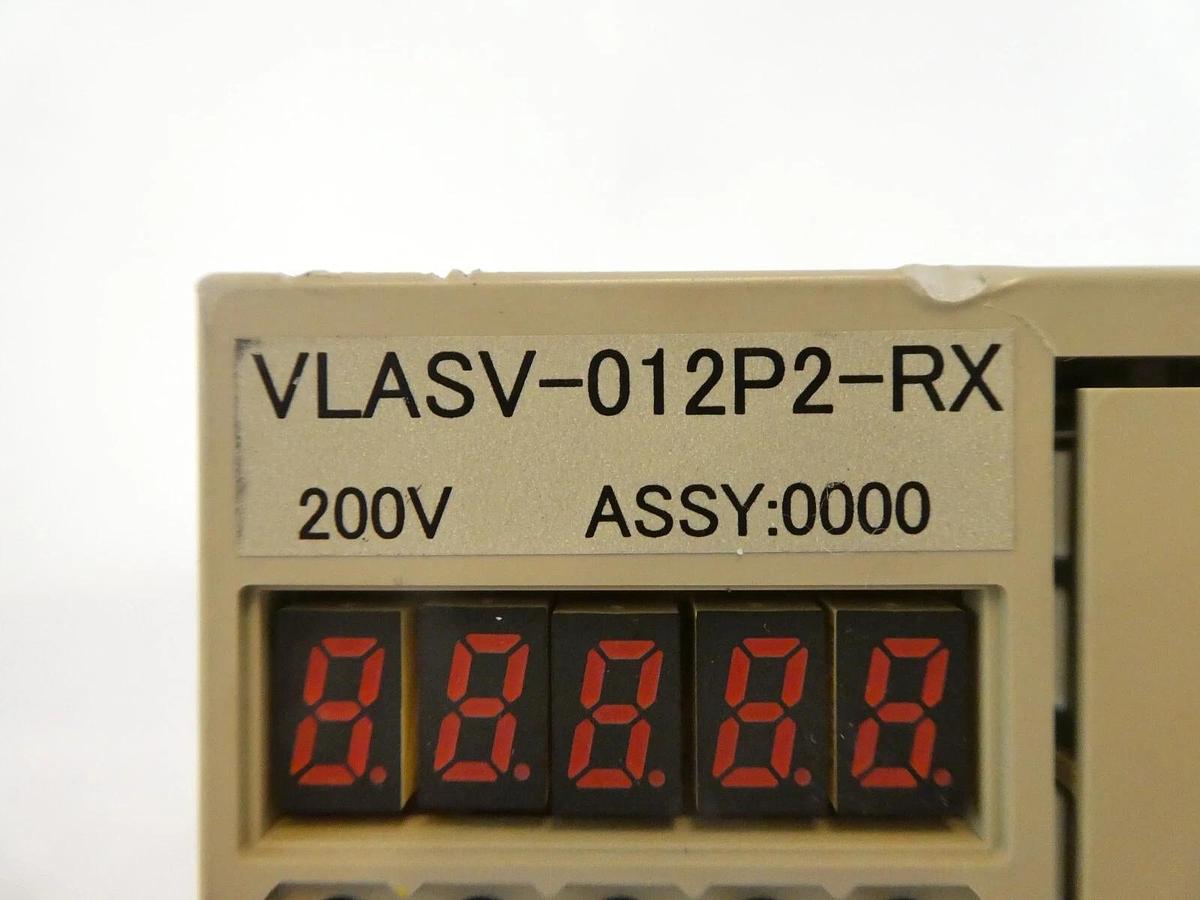 Used Toshiba Machine VLASV-012P2-AX VLASV-012P2-RX AC Servo Driver Lot of 2 Working