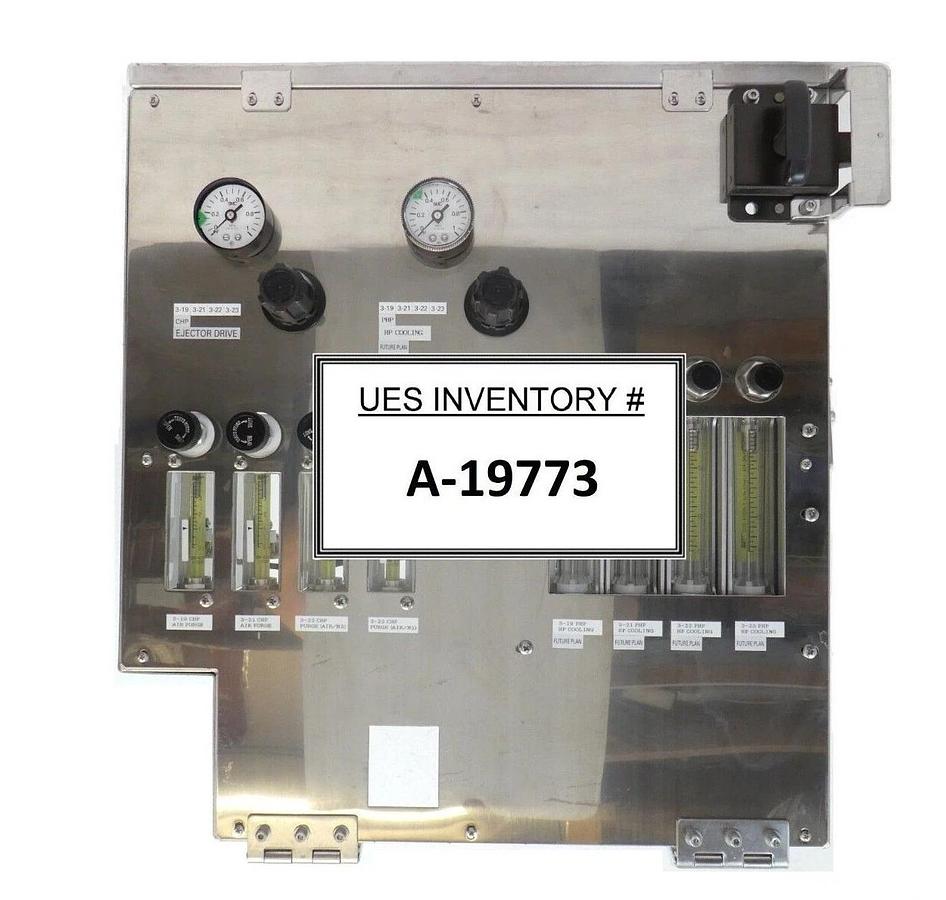Used TEL Tokyo Electron CHP Ejector Drive/Cooling Pneumatic Gas Panel ACT12 Working
