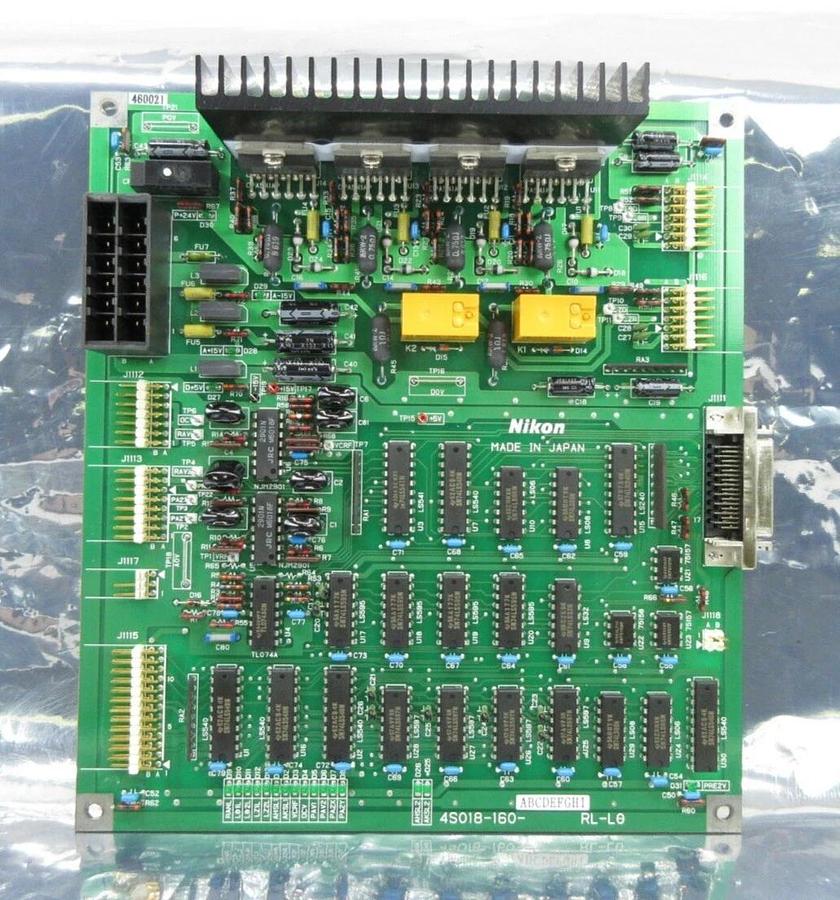 Used Nikon 4S018-160 Interface Control Board PCB RL-Lø NSR-S202A Used Working