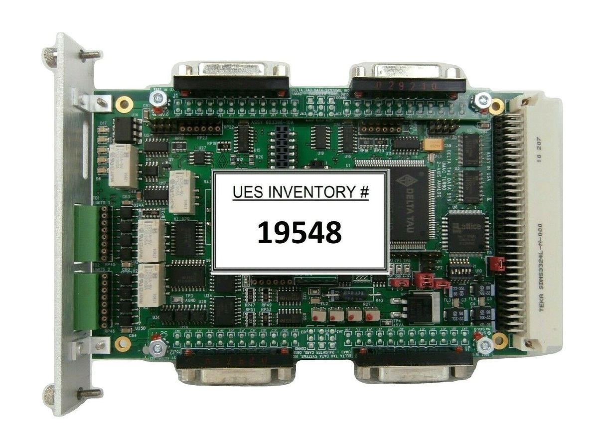 Used Delta Tau 603398-10A UMAC Turbo 2-Axis Analog Interface PCB Card Working Spare