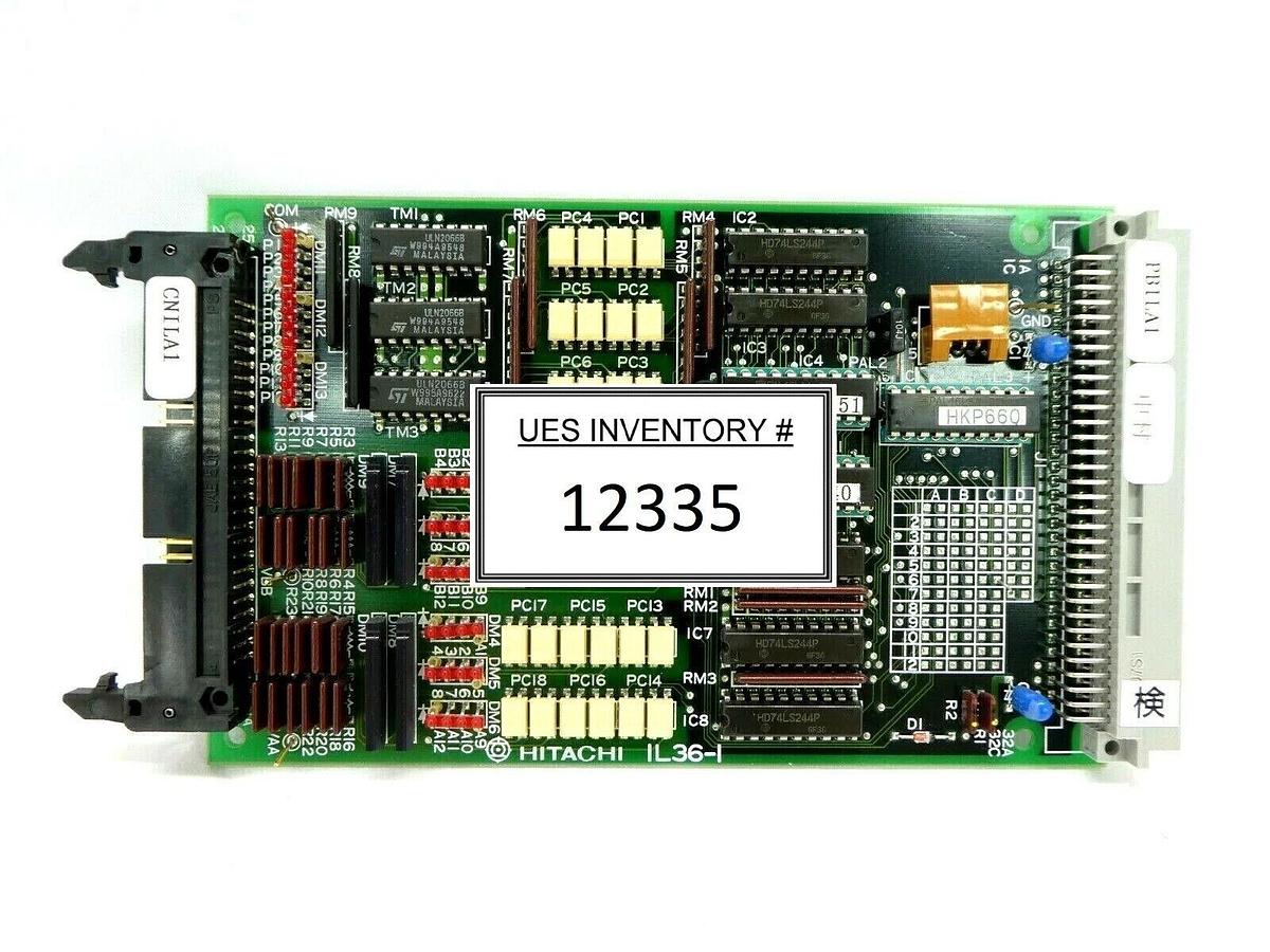Used Hitachi IL36-I PCB Card M-511E Microwave Plasma Etching System Working Spare