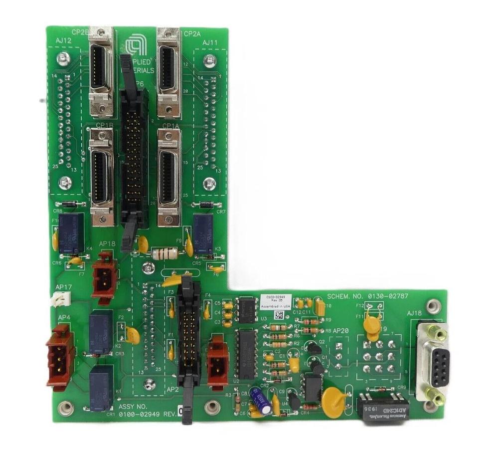 Used AMAT Applied Materials 0100-02949 Interface PCB Working Surplus